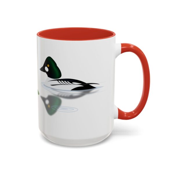 Common Goldeneye Duck Coffee Mug - Image 6