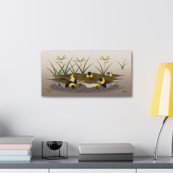 Cuban Grassquit Canvas Gallery Wraps - Image 4