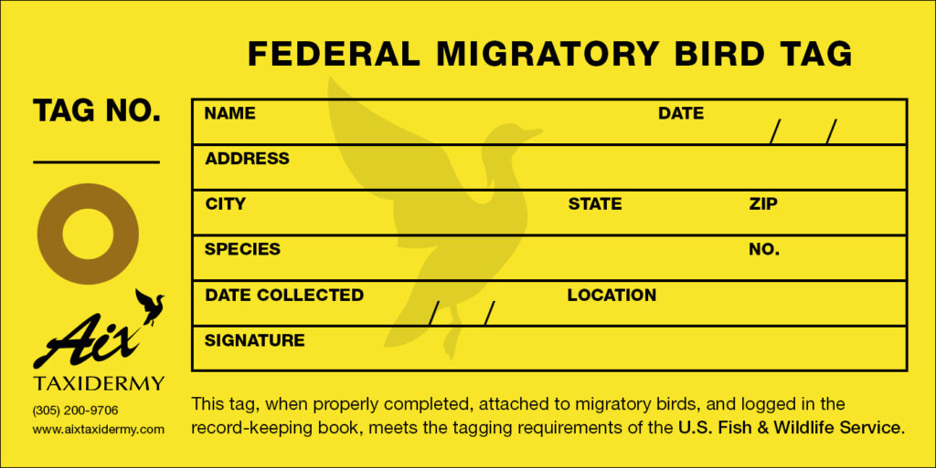 Migratory Bird Tag