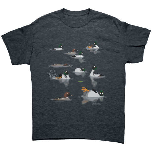 T-Shirt/Goldeneye Ducks Courtship